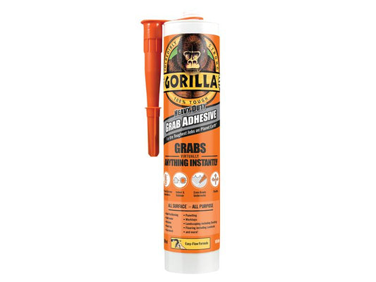 Gorilla Glue Gorilla Heavy-Duty Grab Adhesive White 290ml GRGASAPGA