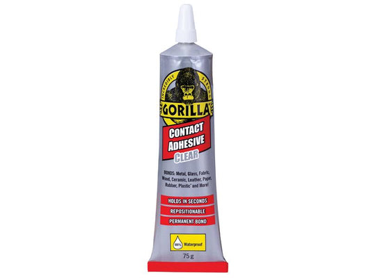 Gorilla Glue Gorilla Contact Adhesive Clear 75g GRGCAC75