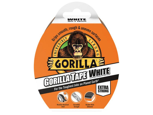 Gorilla Glue Gorilla Tape® 48mm x 10m White GRGCLOTHWH