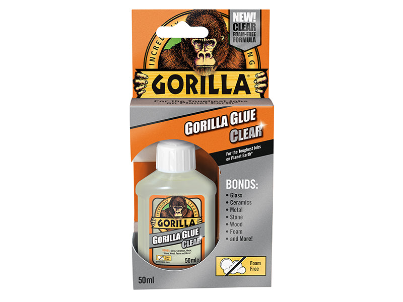 Gorilla Glue Gorilla Glue Clear 50ml GRGGGCL50