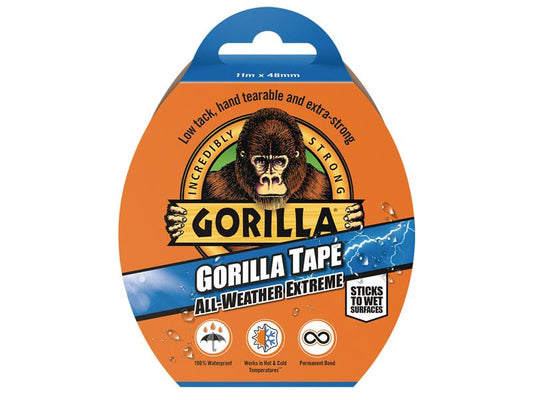 Gorilla Glue Gorilla Tape® All-Weather Extreme 48mm x 11m Black GRGGTAW11