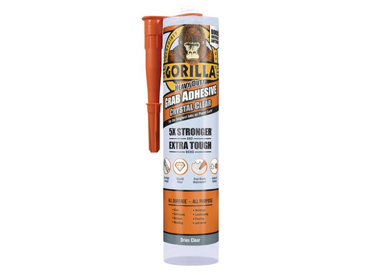 Gorilla Glue Gorilla Heavy-Duty Grab Adhesive Clear 270ml GRGHDGA270CL