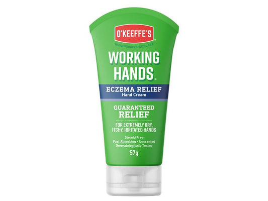 Gorilla O’Keeffe’s Working Hands Eczema Relief 57g Steroid Free GRGOKWHE57G