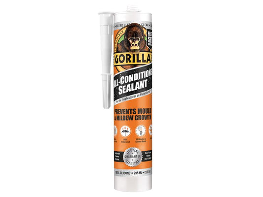 Gorilla Glue Gorilla All Condition Sealant Clear 295ml GRGSEALCL295