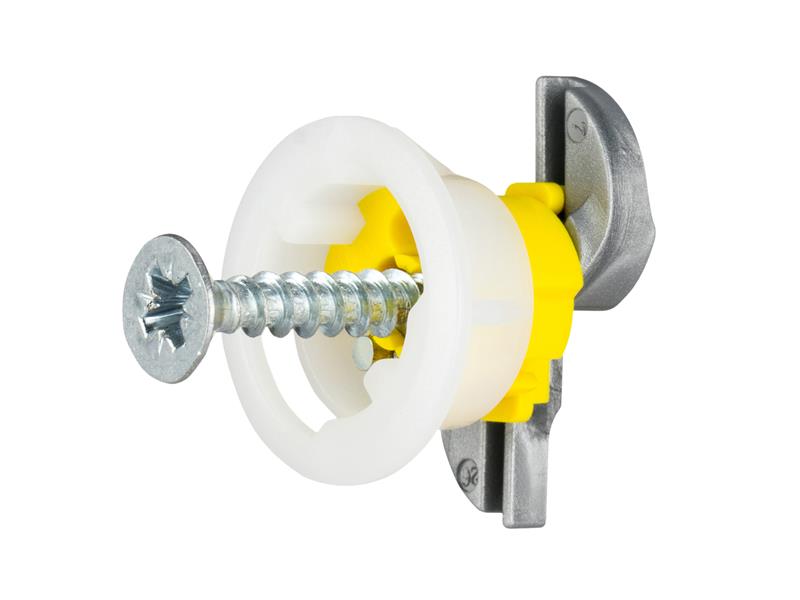 Gripit Yellow Plasterboard Fixings 15mm (Pack 8) GRP158