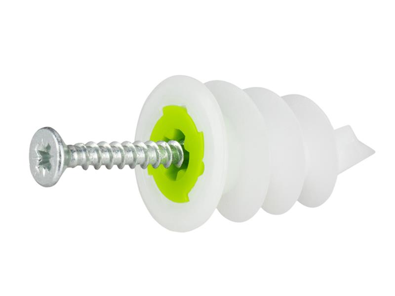 Gripit TwistIT Self-Drive Plasterboard Fixings (Pack 25) GRPTWIST25