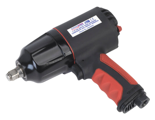 Sealey Composite Air Impact Wrench 1/2" Drive Twin Hammer 650lbft 880Nm GSA6002