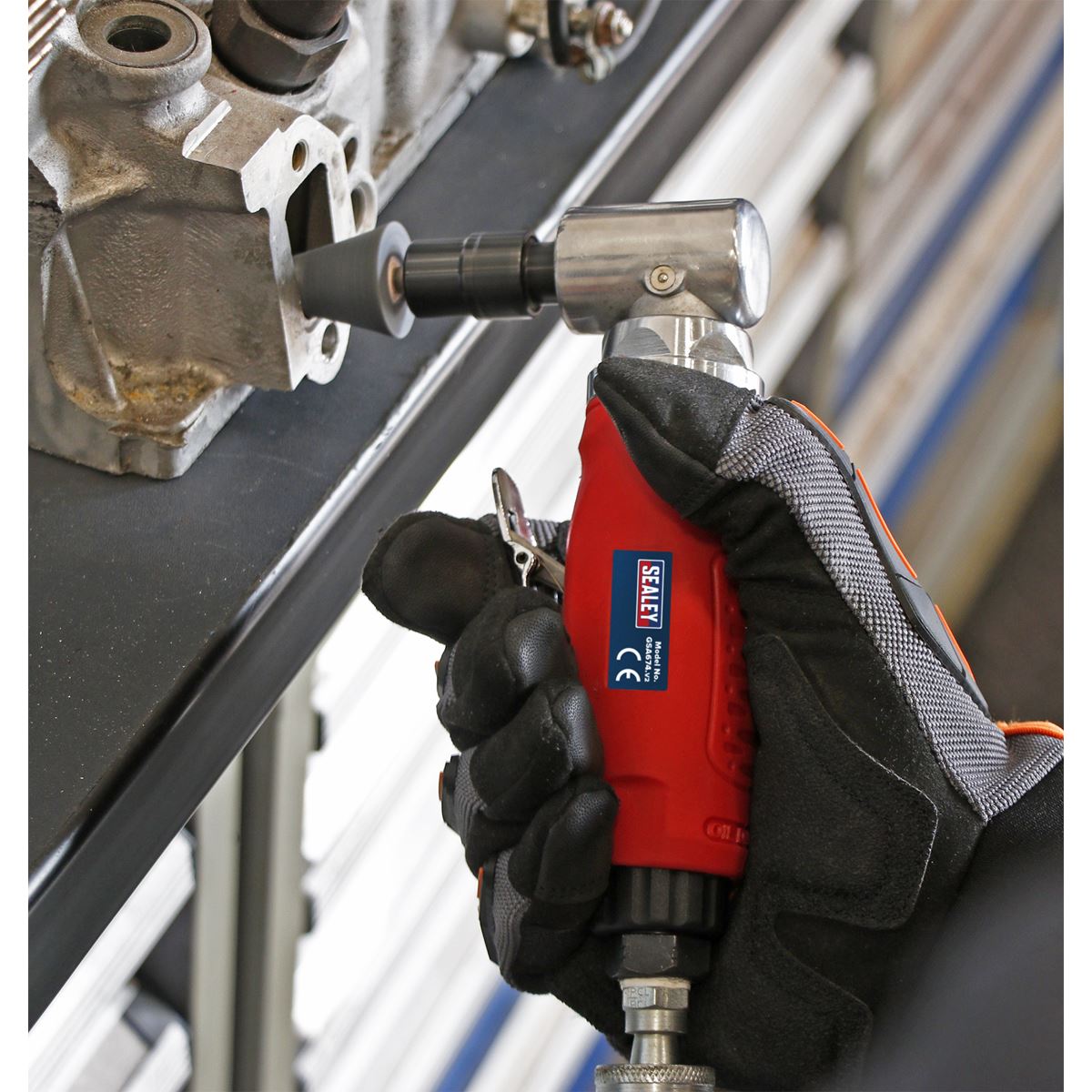 Sealey Air Die Grinder 90� Angle GSA674