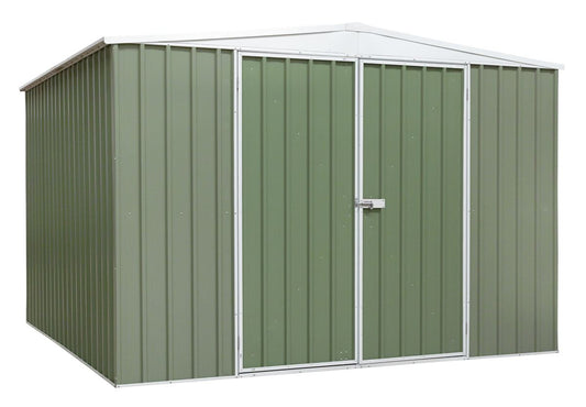 Sealey GSS3030G Galvanized Steel Shed Green 3000 x 3000 x 2000mm