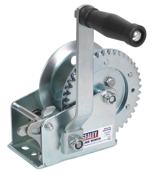 Sealey Geared Hand Winch 540kg Capacity GWE1200M