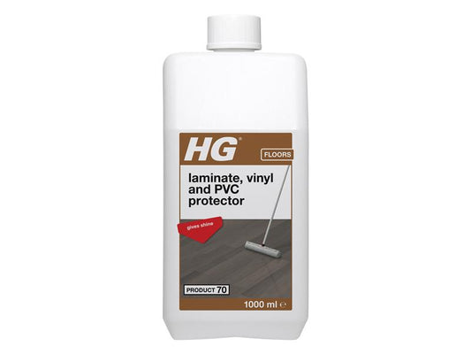 HG Laminate Vinyl & PVC Protector 1 litre Stops Scratches etc H/G136100106