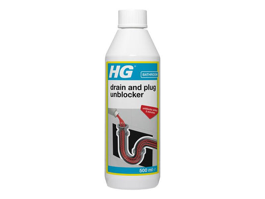H/G Drain and Plug Unblocker 500ml H/G139050106