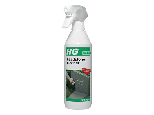 HG Headstone Cleaner 500ml Suitable For Granite Marble Bluestone H/G215050106