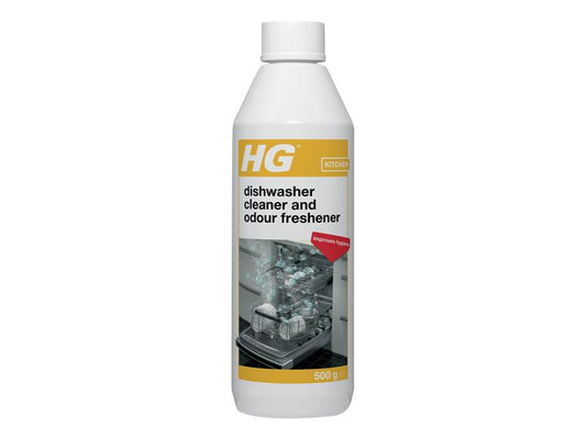 HG Dishwasher Cleaner & Odour Freshener 500ml 12 Treatments H/G636050106