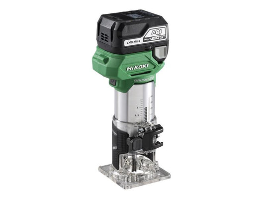 HiKOKI M1808DAJPZ 1/4in Trimmer 18V 1 x 5.0Ah Li-ion HIKM1808DAJP