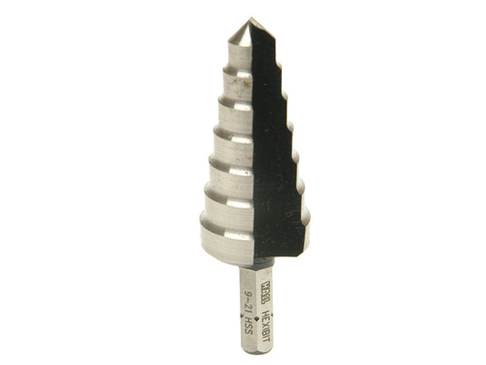 Halls XS921 High-Speed Steel Step Drill 9-21mm HLLXS921