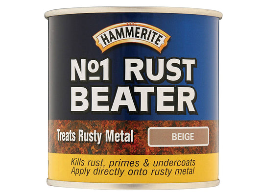 Hammerite No.1 Rust Beater Paint Beige 250ml HMMNO1BE250