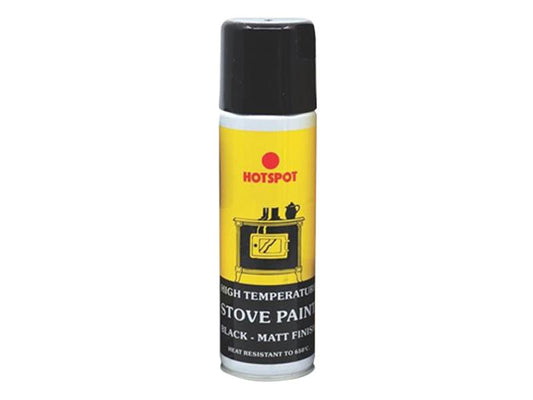 Hotspot Spray Stove Paint Matt Black 150ml HOT200911