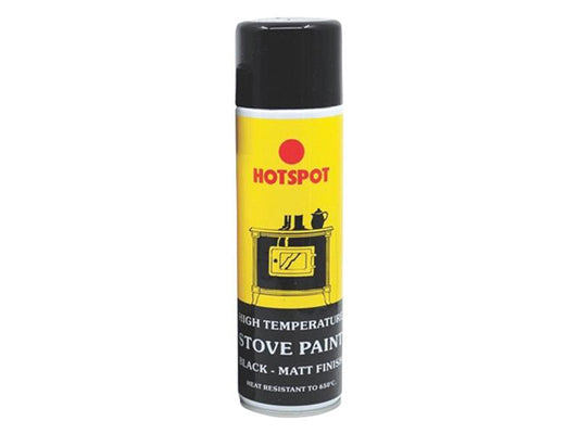 Hotspot Spray Stove Paint Matt Black 250ml HOT200921