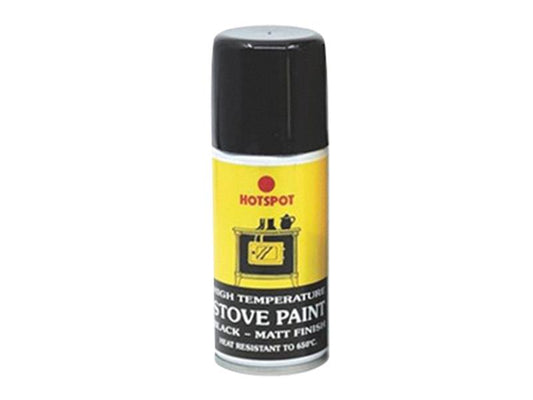 Hotspot Spray Stove Paint Matt Black 450ml HOT200941