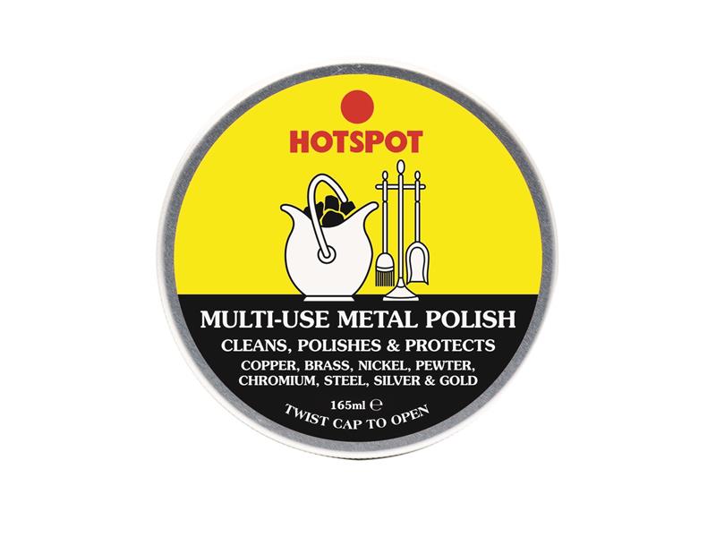 Hotspot Metal Polish 165ml Copper Brass Nickel Pewter Silver Gold HOTHS240015