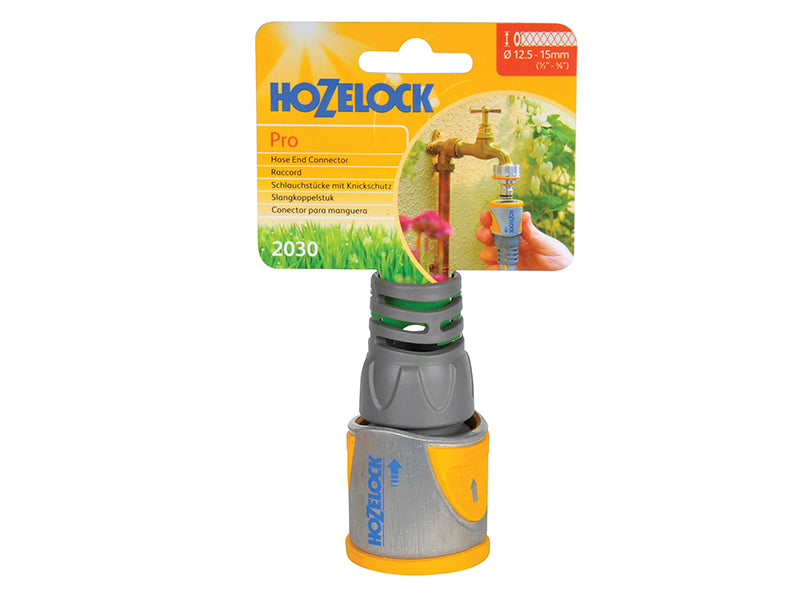 Hozelock 2030 Pro Metal Hose Connector 12.5-15mm (1/2-5/8in) HOZ2030