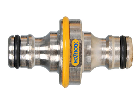 Hozelock 2044 Pro Metal Double Male Connector 12.5mm (1/2in) HOZ2044