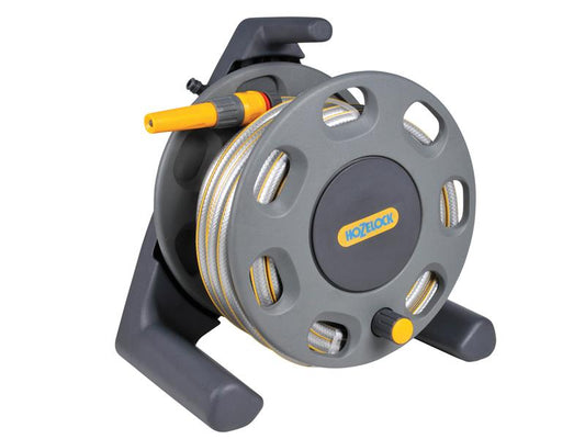 Hozelock Freestanding Compact Hose Reel With 20m of 12.5mm Hose HOZ2412R