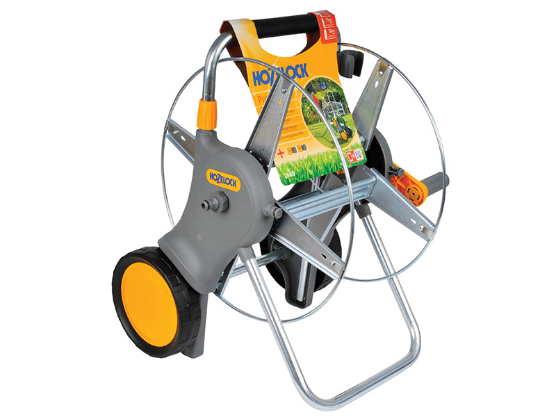 Hozelock 2460 90m Assembled Metal Hose Cart ONLY HOZ2460