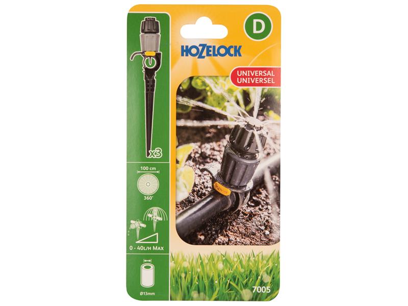 Hozelock 7005 Universal Dripper (Pack 3) HOZ70050000