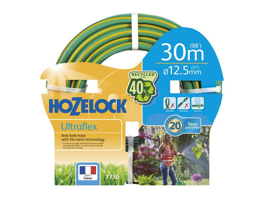 Hozelock 7730 Ultraflex Hose 30m 12.5mm (1/2in) Diameter HOZ7730