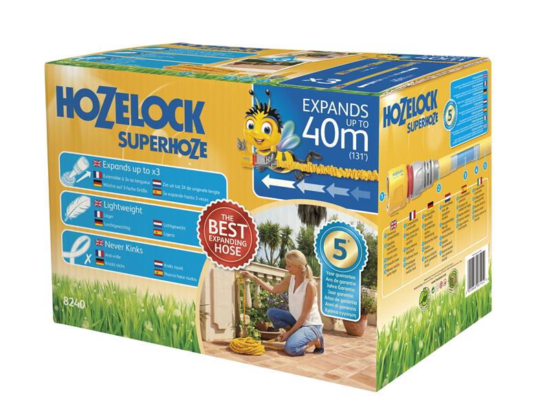 Hozelock 8240A Superhoze Expandable Hose 40m HOZ8240A1240