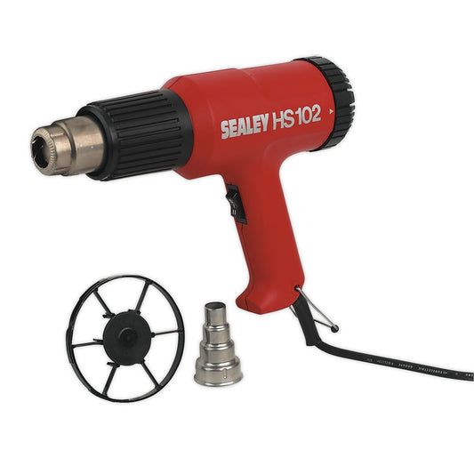 Sealey Hot Air Gun 2000W 3-Speed 50-600�C Variable Heat HS102