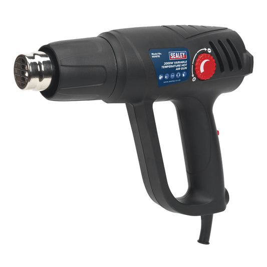 Sealey Variable Temperature Hot Air Gun Kit 2000W 50-450�C/90-600�C HS107K