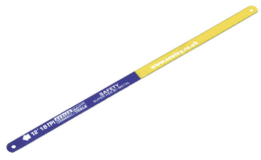 Sealey Hacksaw Blade 300mm HSS Bi-Metal 18tpi Pack of 2 HSB0218