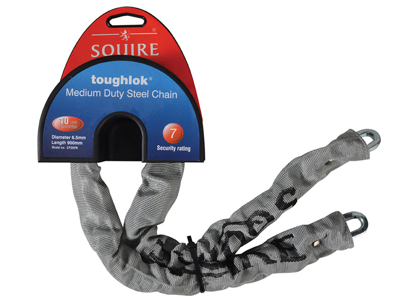 Squire CP36PR Security Chain 90cm x 6.5mm HSQCP36PR