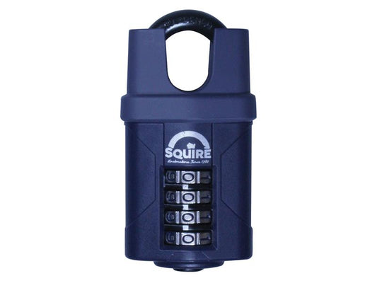 Squire CP40CS Combination Padlock 4-Wheel Closed Shackle 40mm HSQCP40CS
