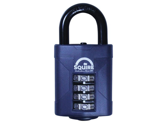 Squire CP50 Combination Padlock 4-Wheel 50mm Boxed HSQCP50BX