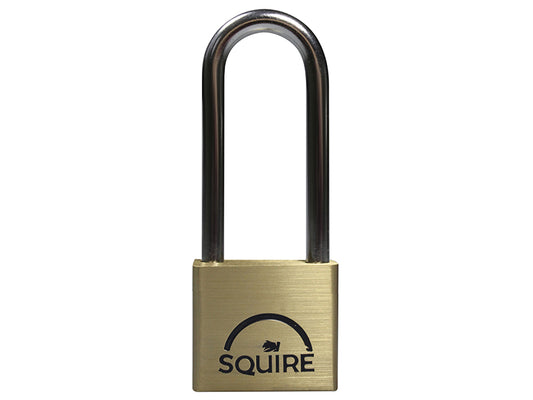 Squire LN4LS Lion Brass Padlock 5-Pin 40mm - 65mm Long Shackle HSQLN4212