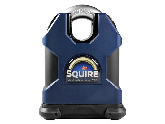 Squire Stronghold Solid Steel Padlock 65mm Closed Shackle CEN6 Boxed SS65CS