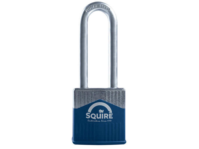 Squire Warrior High-Security Long Shackle Padlock 45mm HSQW45LS