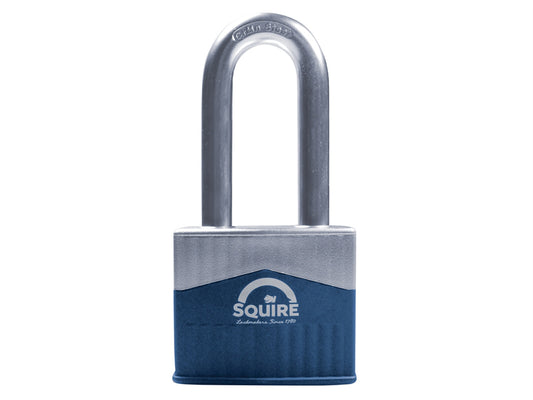 Squire Warrior High-Security Long Shackle Padlock 65mm HSQW65LS