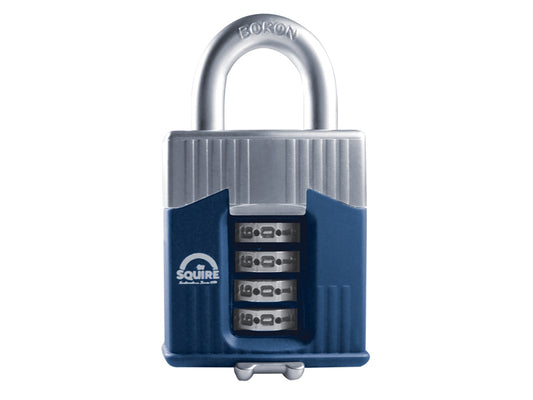 Squire Warrior High-Security Open Shackle Combination Padlock 45mm HSQWC45BX