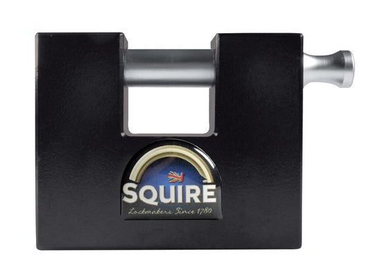 Squire Stronghold Container Block Lock 80mm Boxed WS75S