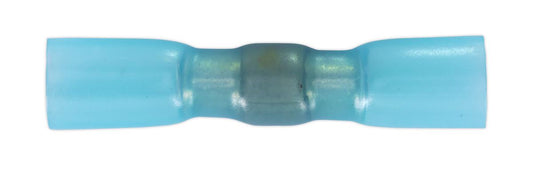 Sealey Heat Shrink Butt Connector with Crimp & Solder Blue Pack of 25 HSSB25B