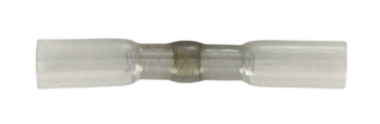 Sealey Heat Shrink Butt Connector with Crimp & Solder Clear Pack of 25 HSSB25C