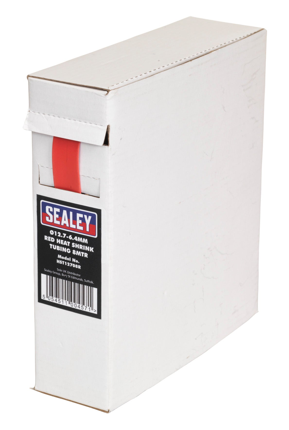 Sealey Heat Shrink Tubing Red �12.7-6.4mm 8m HST12708R