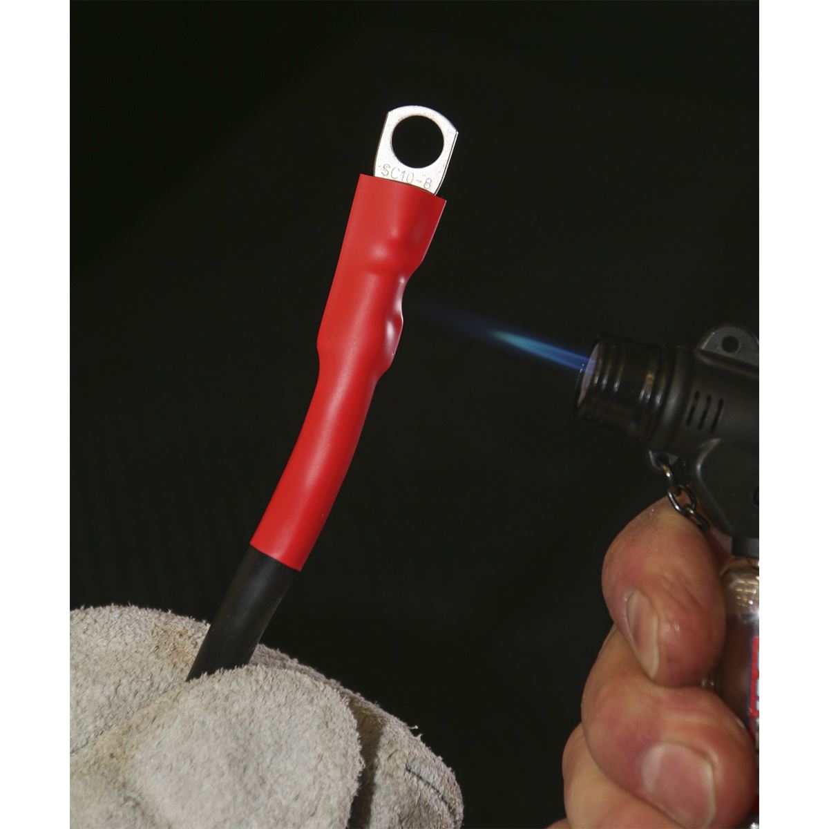 Sealey Heat Shrink Tubing Red �12.7-6.4mm 8m HST12708R