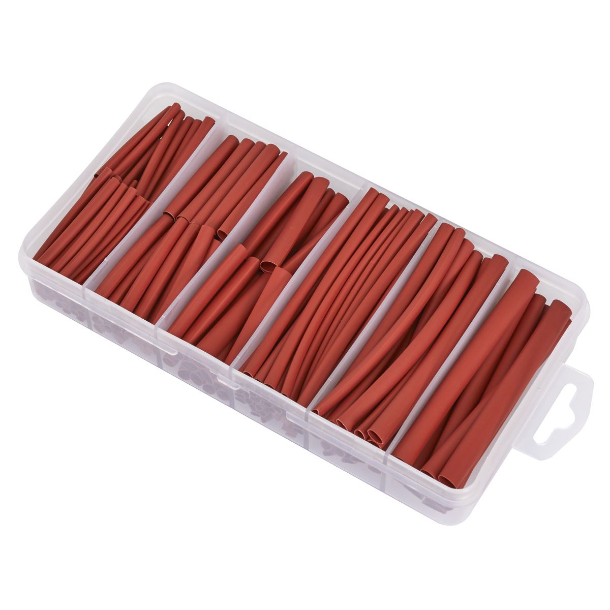 Sealey Heat Shrink Tubing Assortment 180pc 50mm & 100mm Red HST501R