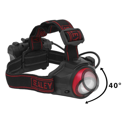 Sealey Rechargeable Head Torch 5W COB LED Auto-Sensor HT111R